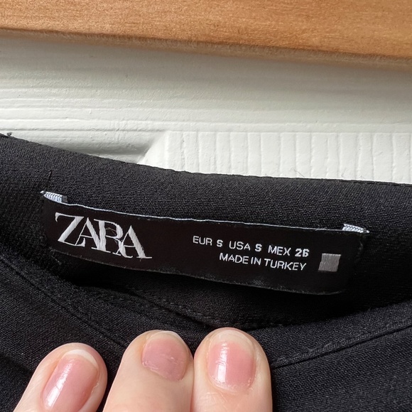 Zara Black Mini Skort - Picture 8 of 8